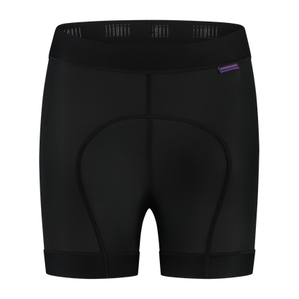 bike boxer motorcycle underwear women Black
