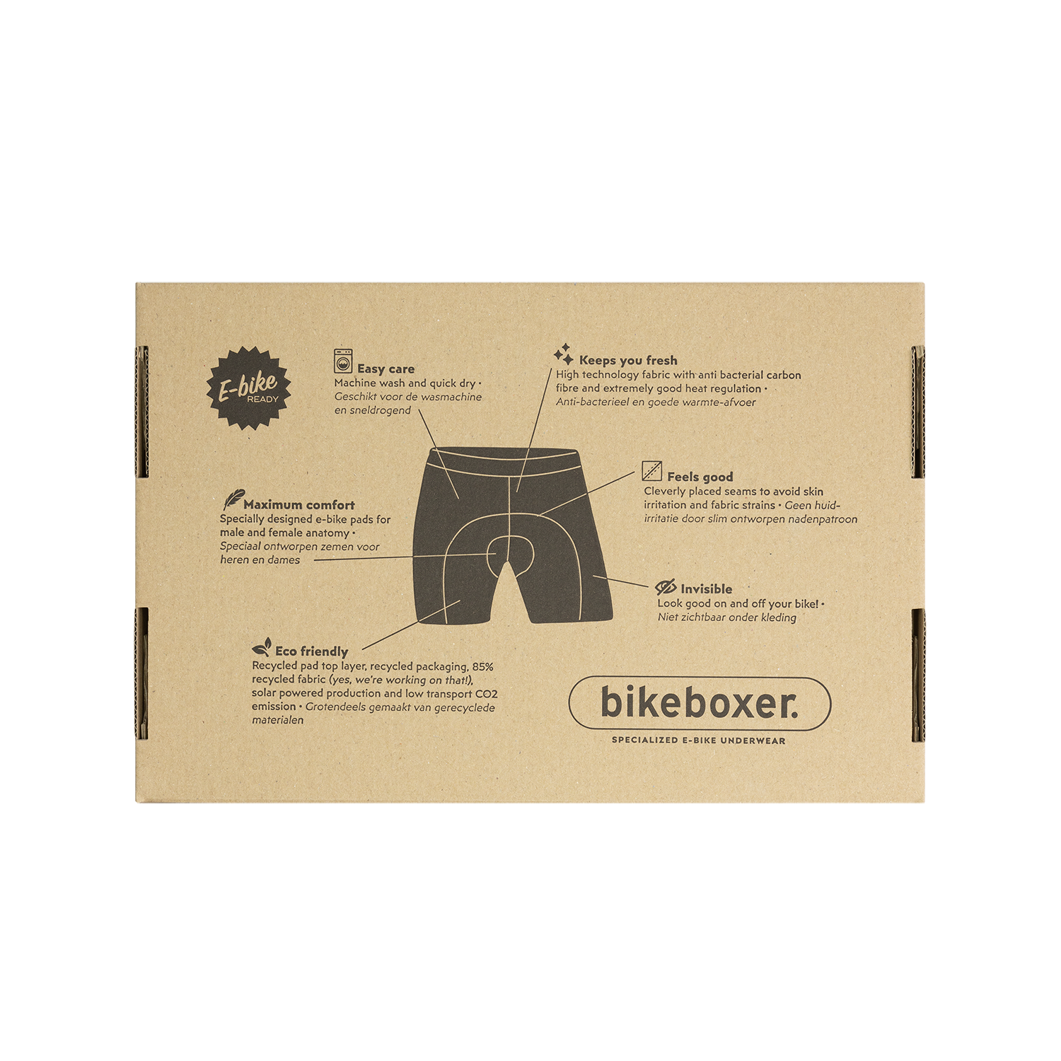 womens bicycle underwear bikeboxer E-bike cycling underwear with chamois for women – bikeboxer